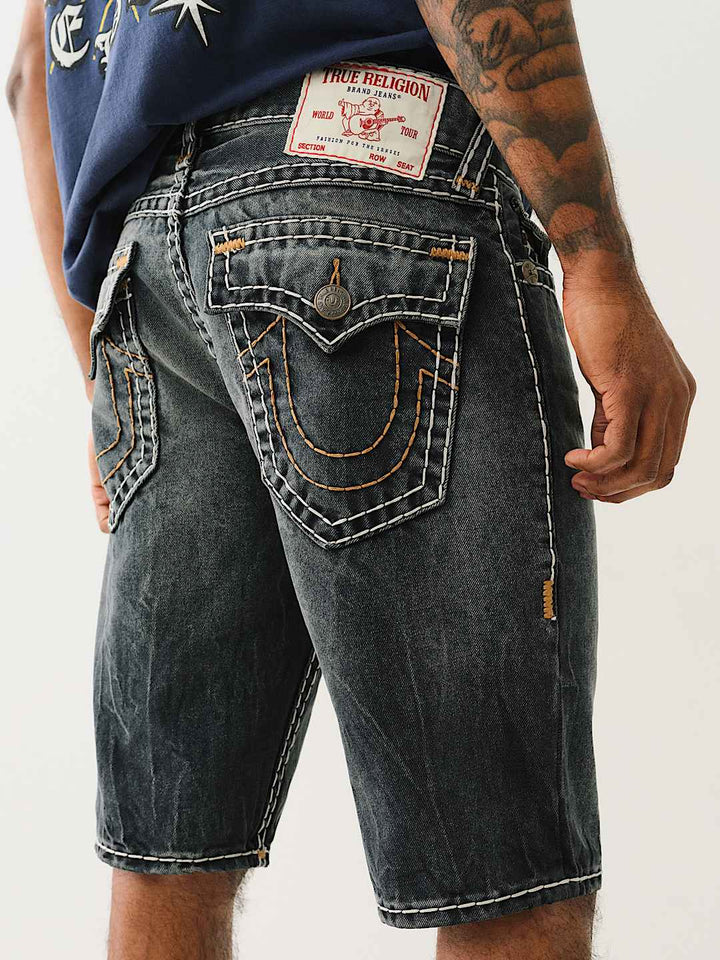 TRUE RELIGION ROCCO SUPER T FLAP SHORT