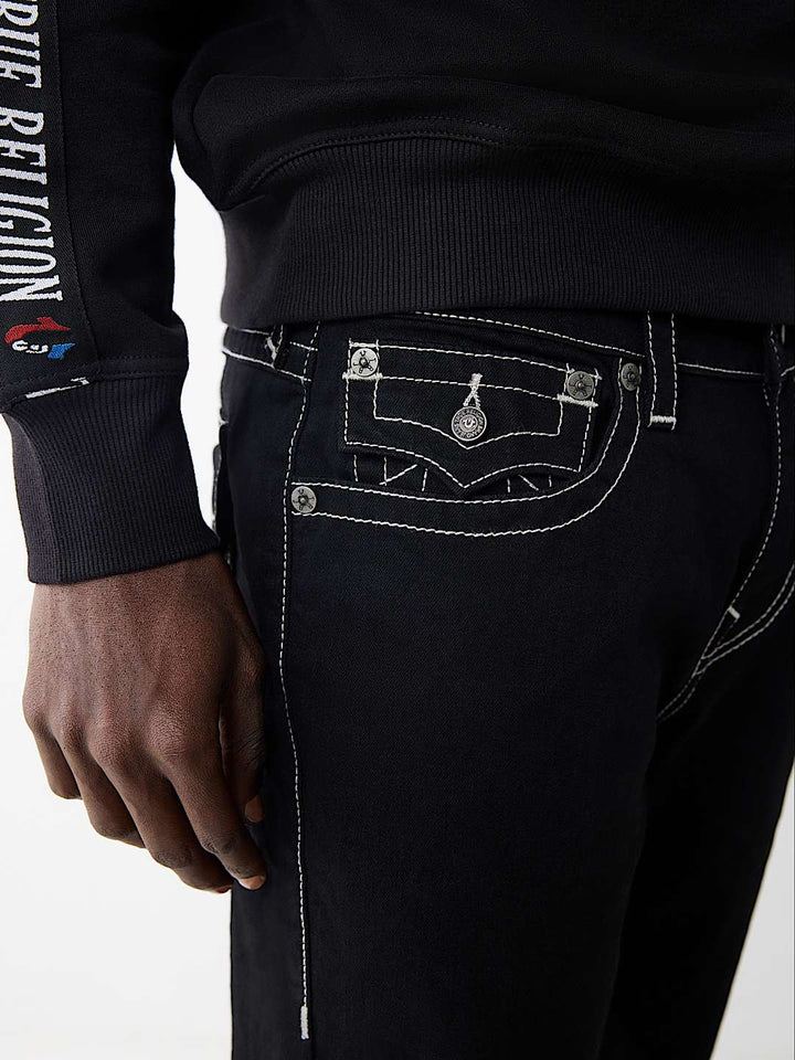TRUE RELIGION RICKY FRAYED DENIM SHORT