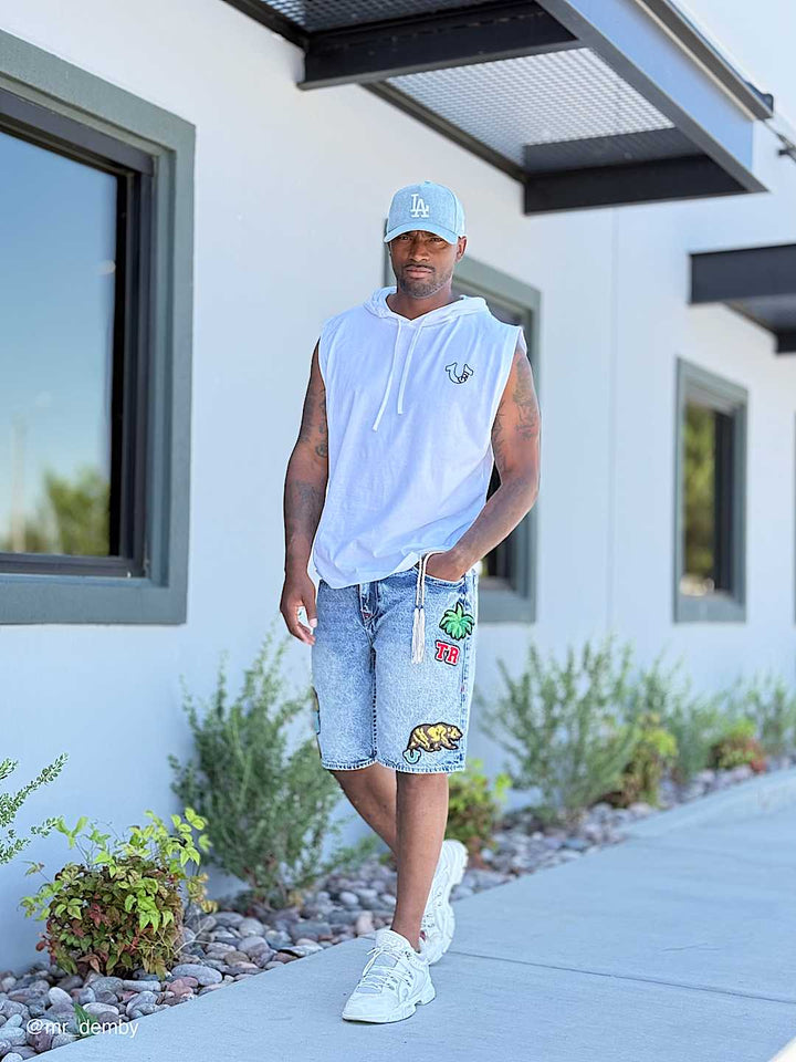 TRUE RELIGION BOBBY PATCHES SHORT