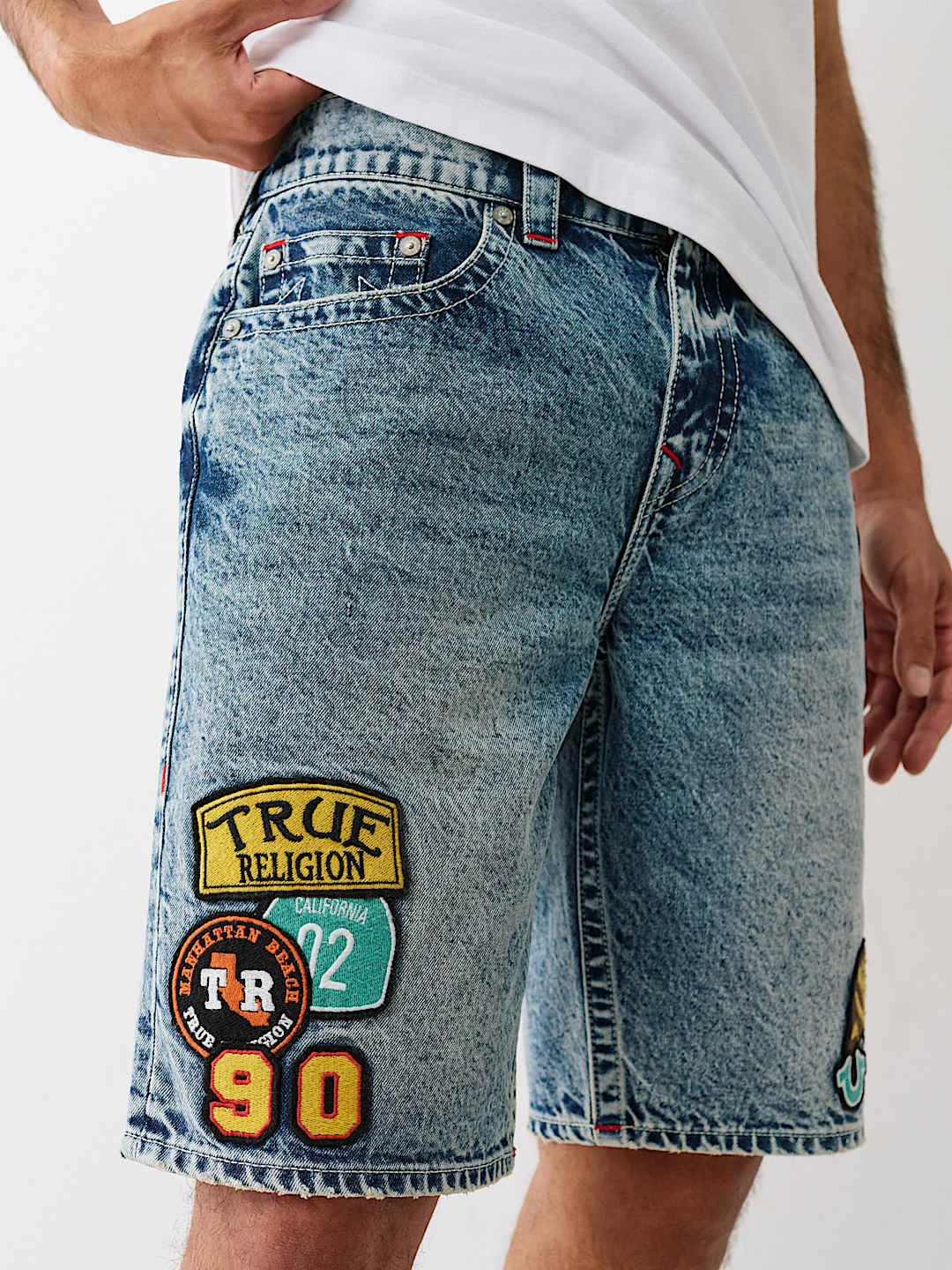 TRUE RELIGION BOBBY PATCHES SHORT