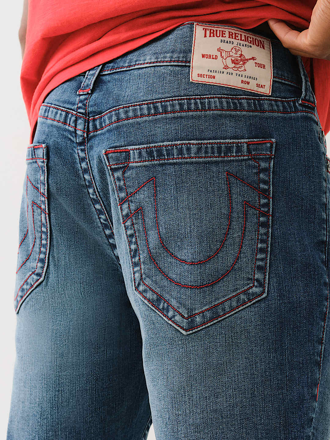TRUE RELIGION ROCCO SKINNY SHORT