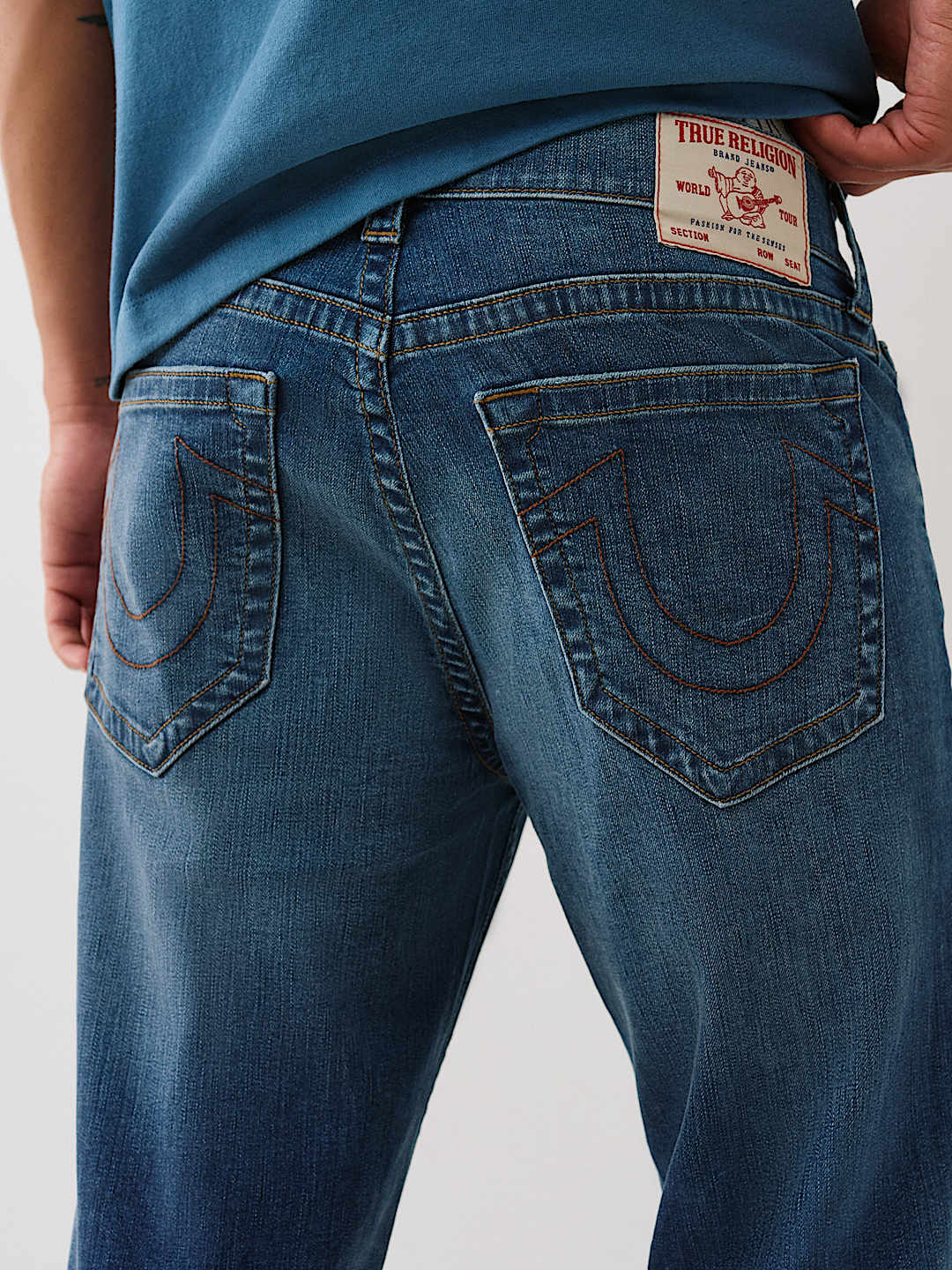 True Religion GENO SINGLE STITCH SLIM JEAN 32”