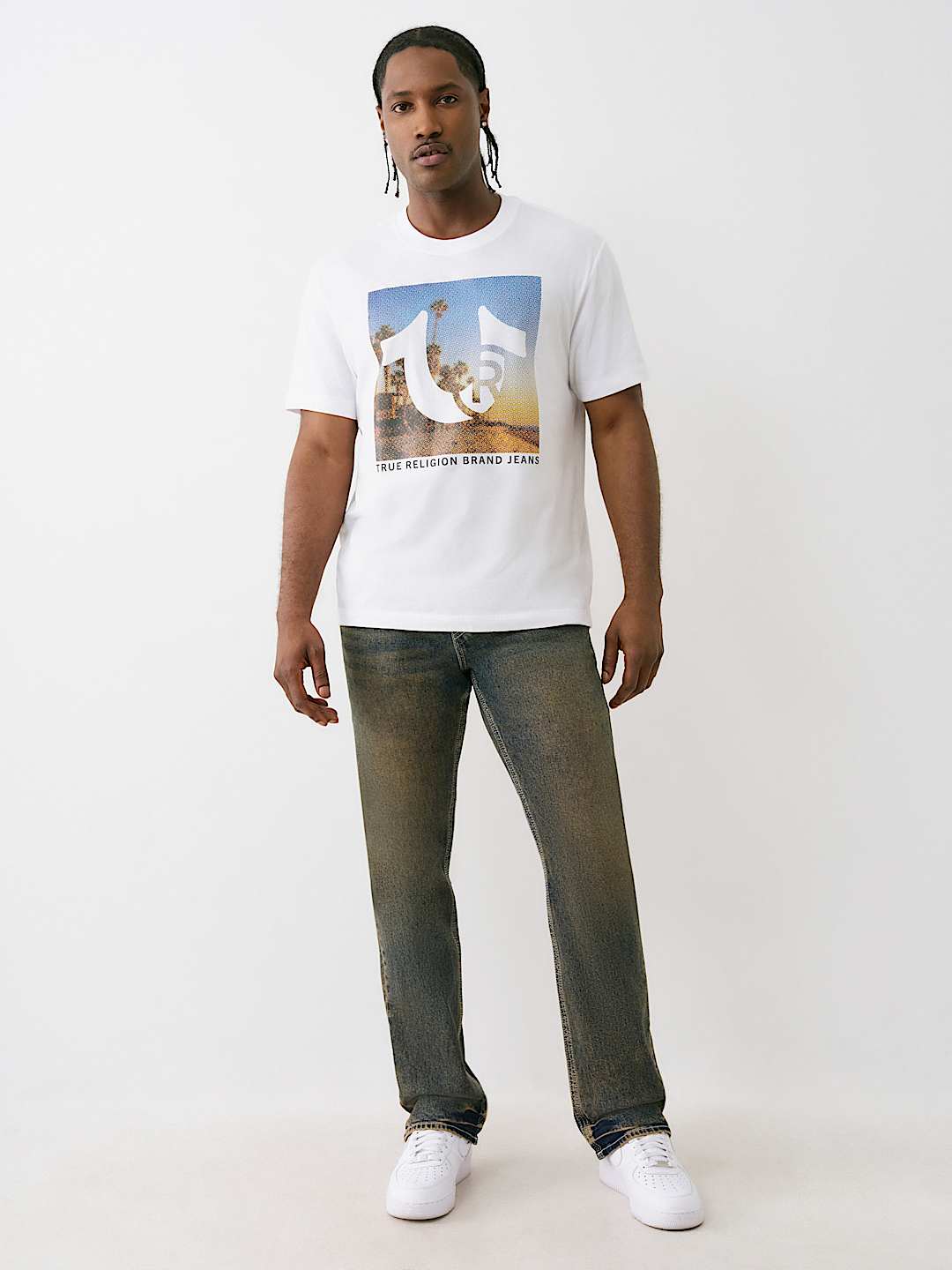 True Religion NEW ARRIVALS RICKY TRIPLE SINGLE NEEDLE STRAIGHT”