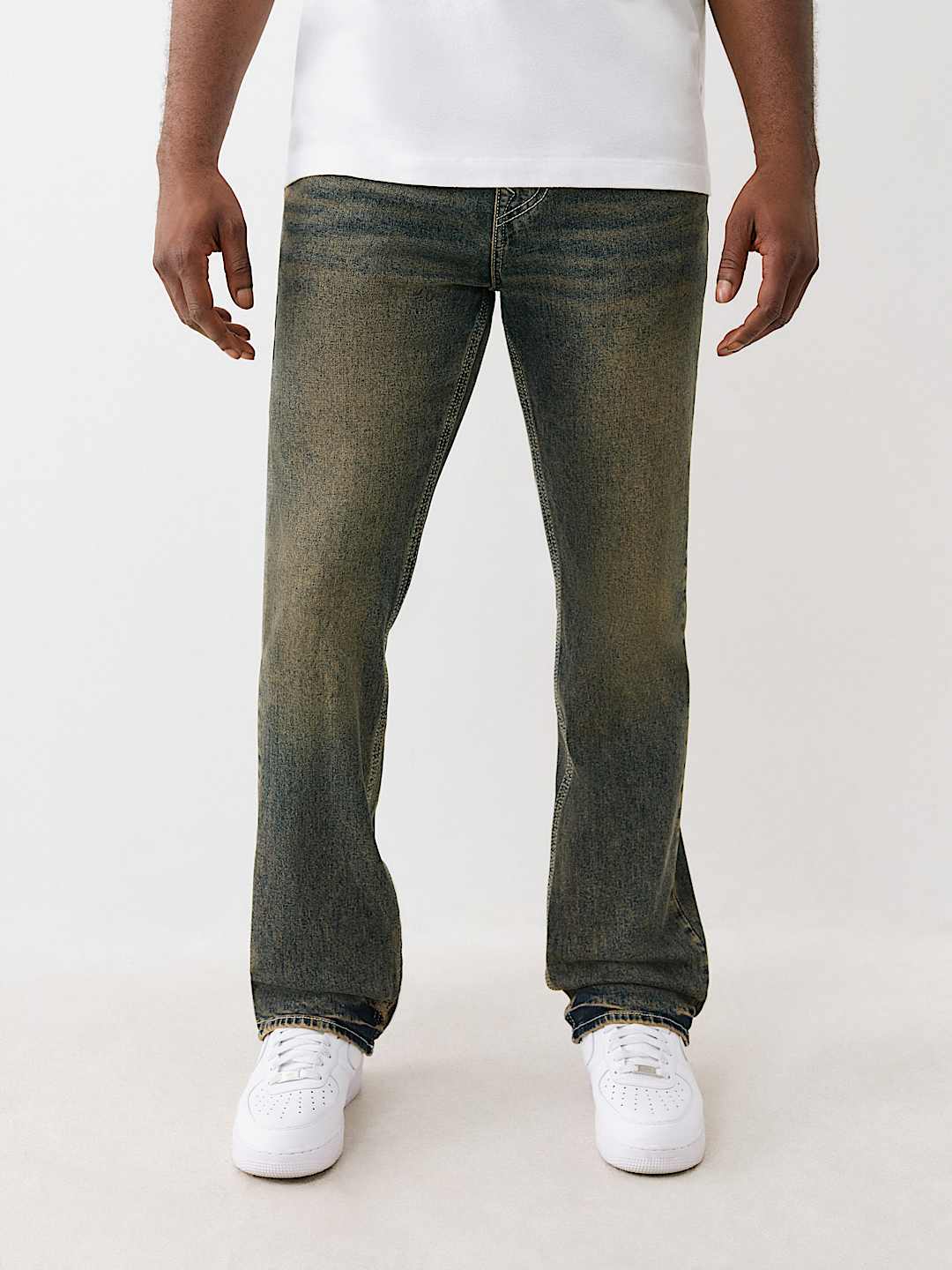 True Religion NEW ARRIVALS RICKY TRIPLE SINGLE NEEDLE STRAIGHT”