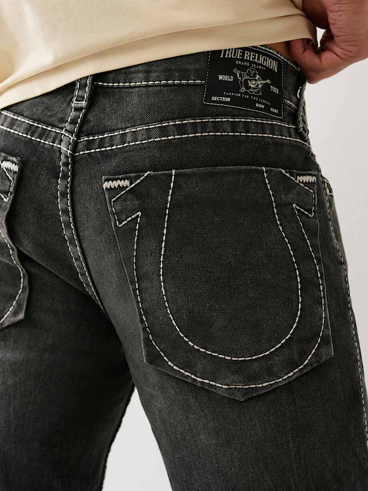 TRUE RELIGION RICKY BIG T HERITAGE HORSESHOE SHORT