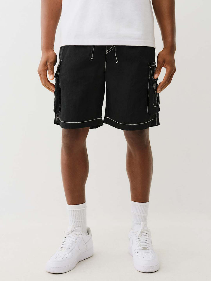 True Religion BIG T NYLON CARGO SHORT