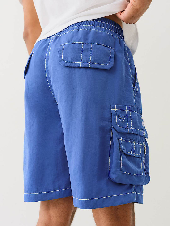 True Religion BIG T NYLON CARGO SHORT