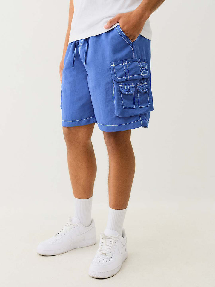 True Religion BIG T NYLON CARGO SHORT