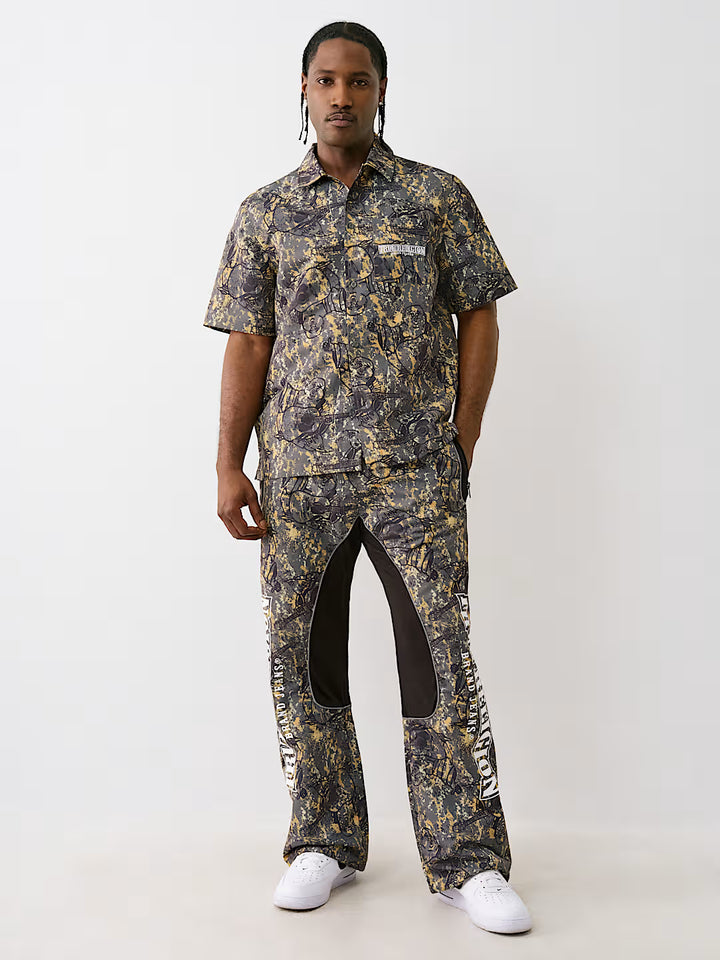 TRUE RELIGION BUDDHA CAMO SHIRT