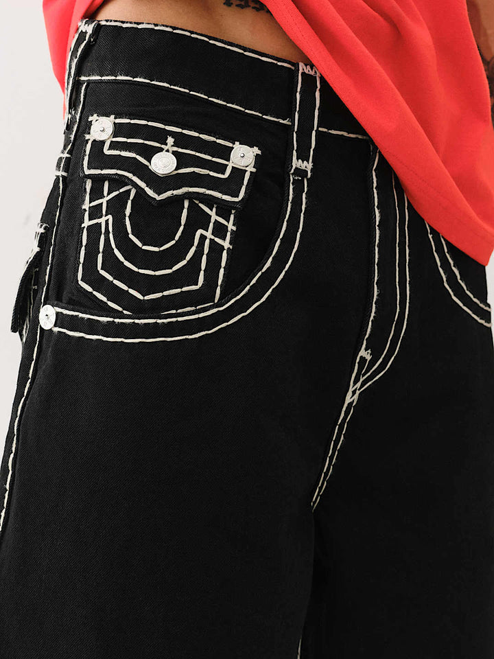 TRUE RELIGION MIKEY SUPER T XL POCKET BAGGY AF SHORT