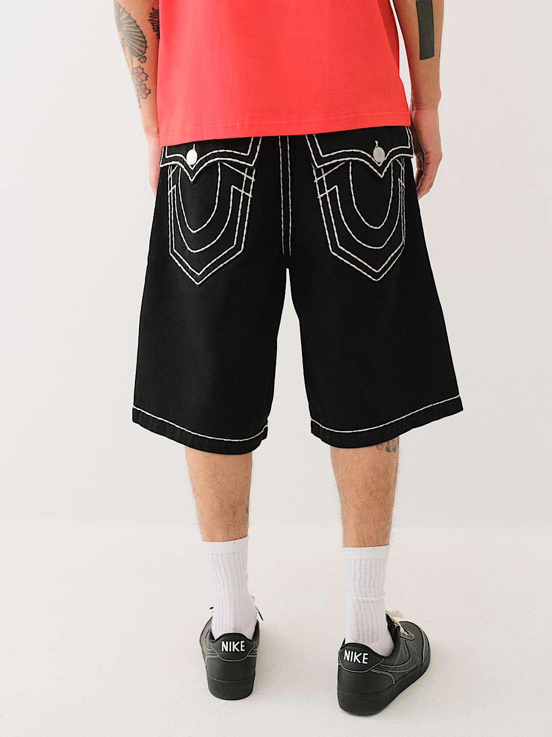TRUE RELIGION MIKEY SUPER T XL POCKET BAGGY AF SHORT