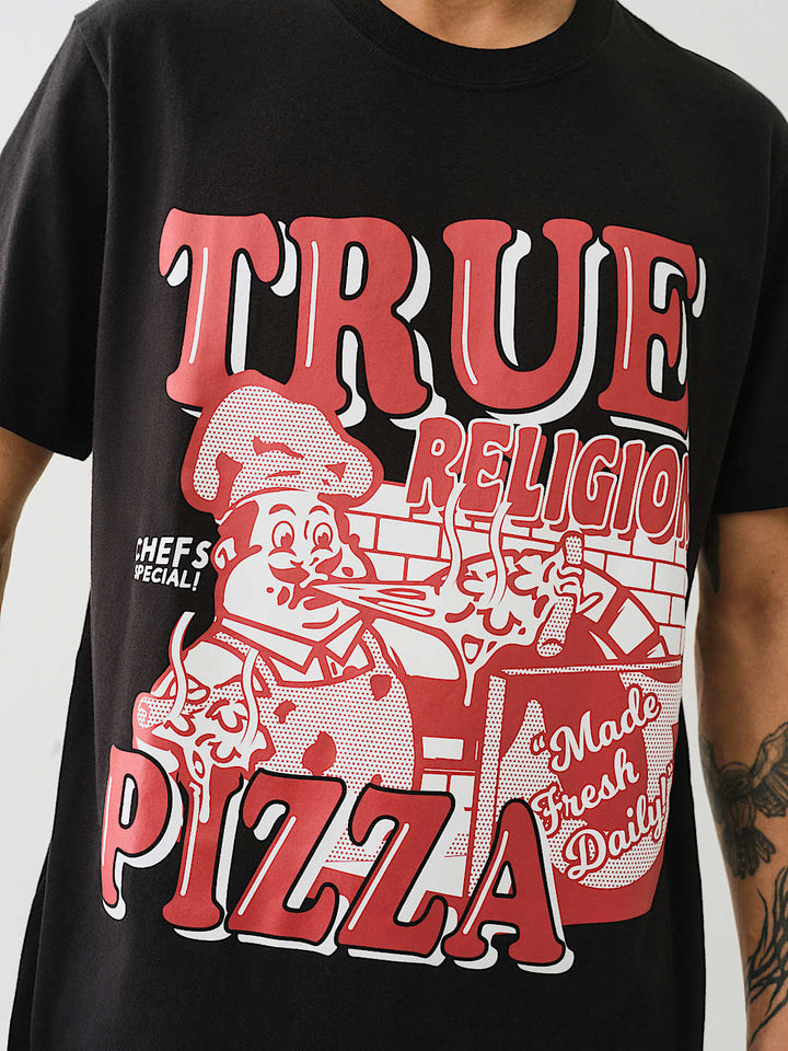 TRUE RELIGION TRUE RELIGION PIZZA TEE