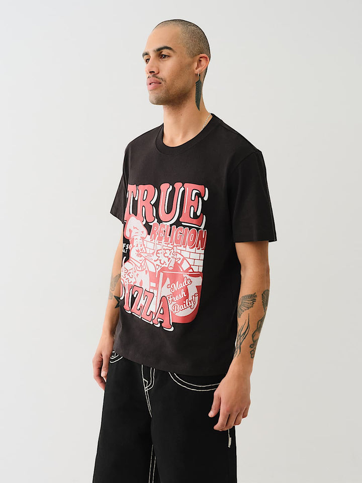 TRUE RELIGION TRUE RELIGION PIZZA TEE