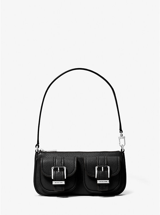 Michael Kors Zoe Small Pebbled Leather Pochette