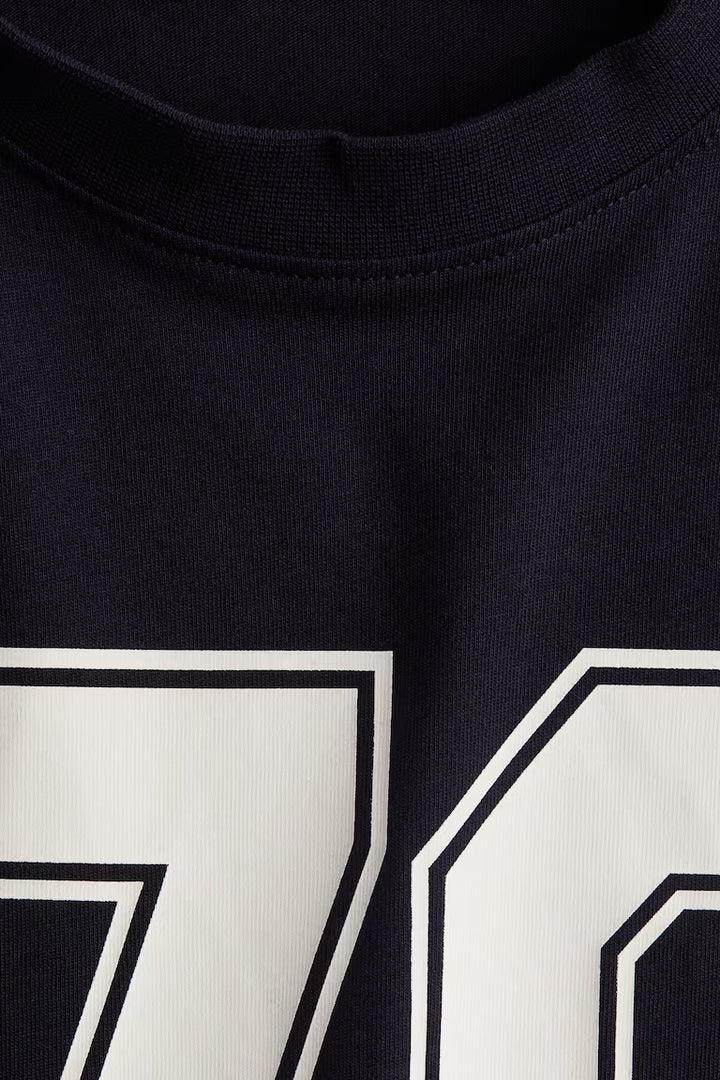 H&M OVERSIZED COTTON T-SHIRT
