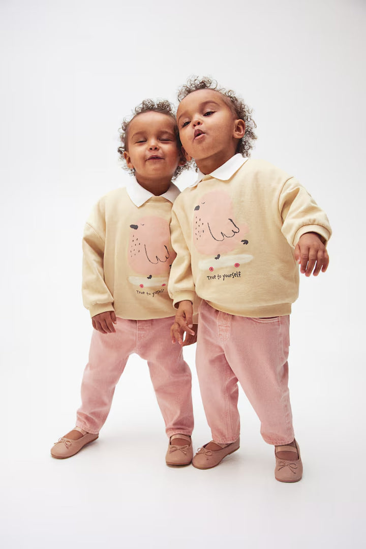 H&M PRINTED SWEATSHIRT