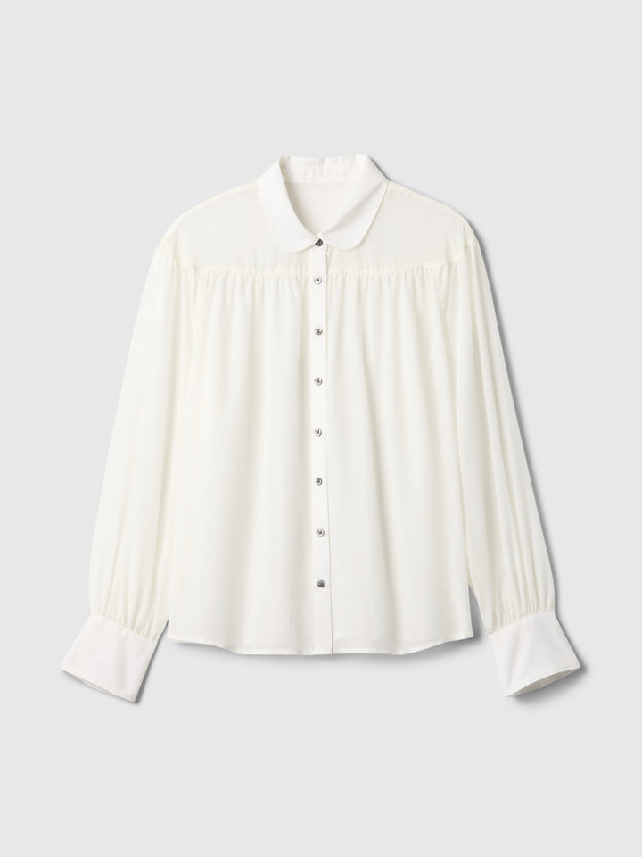 Gap Oversized Sheer Shirt