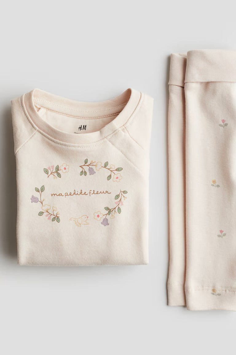 H&M 2-PIECE COTTON SET