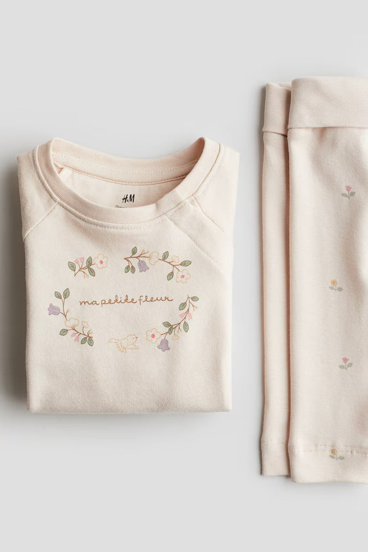 H&M 2-PIECE COTTON SET