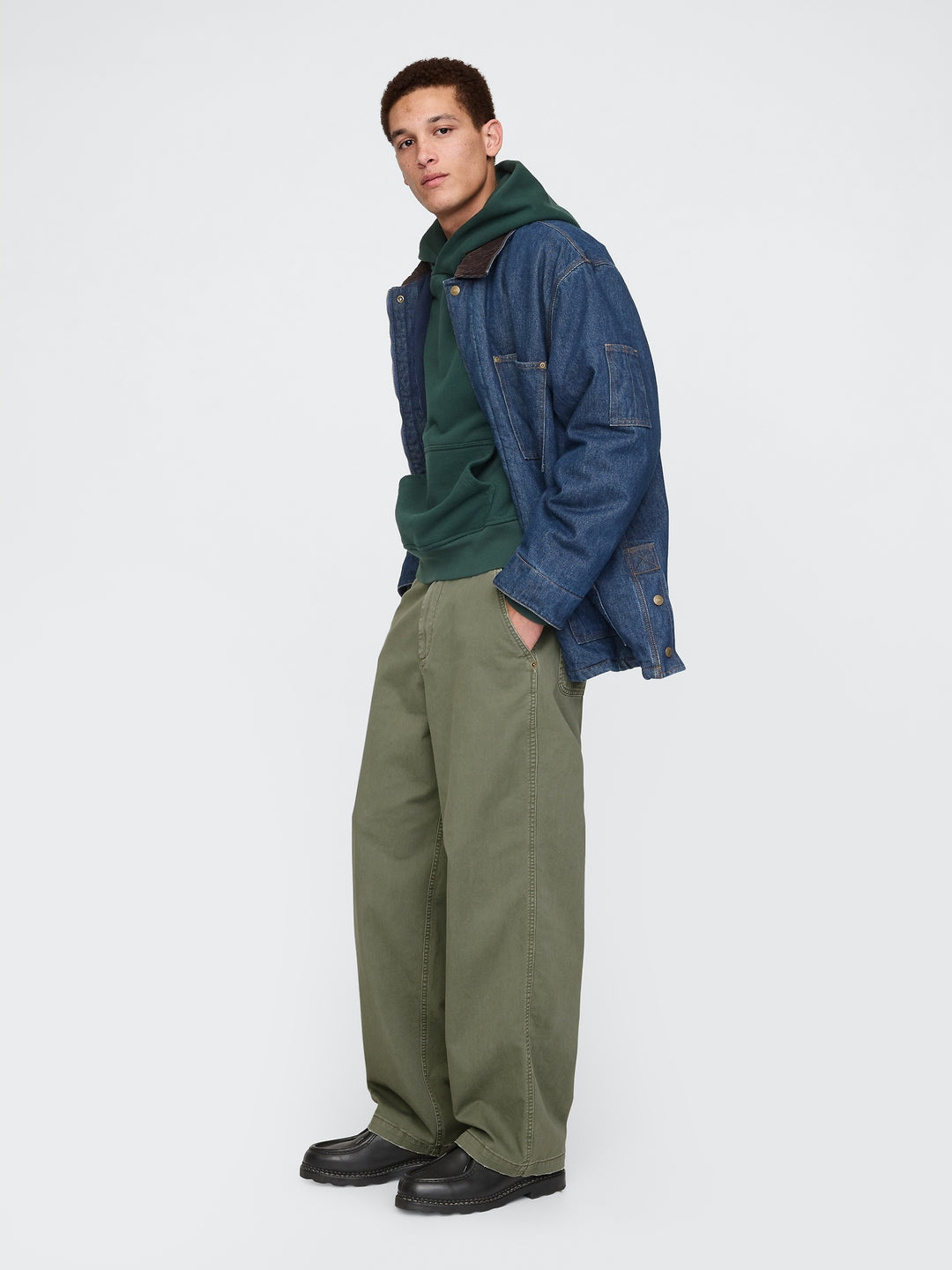 Gap Relaxed Twill Utility Khakis