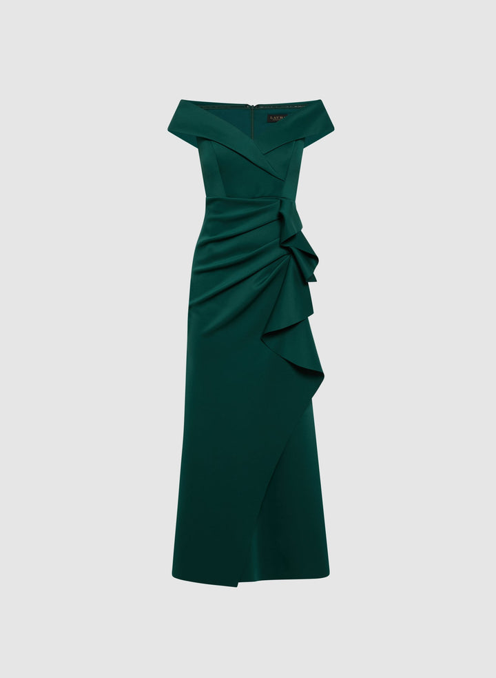 LAURA Cascade Ruffle Dress