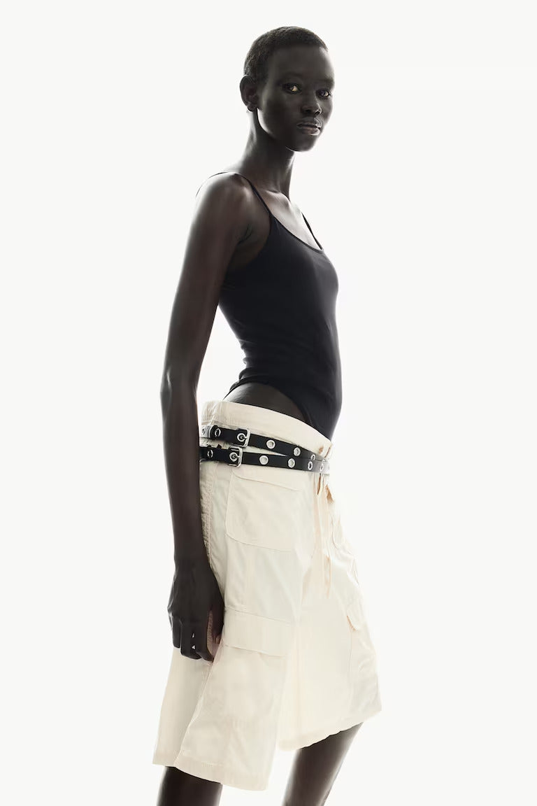 H&M CARGO BERMUDA SHORTS