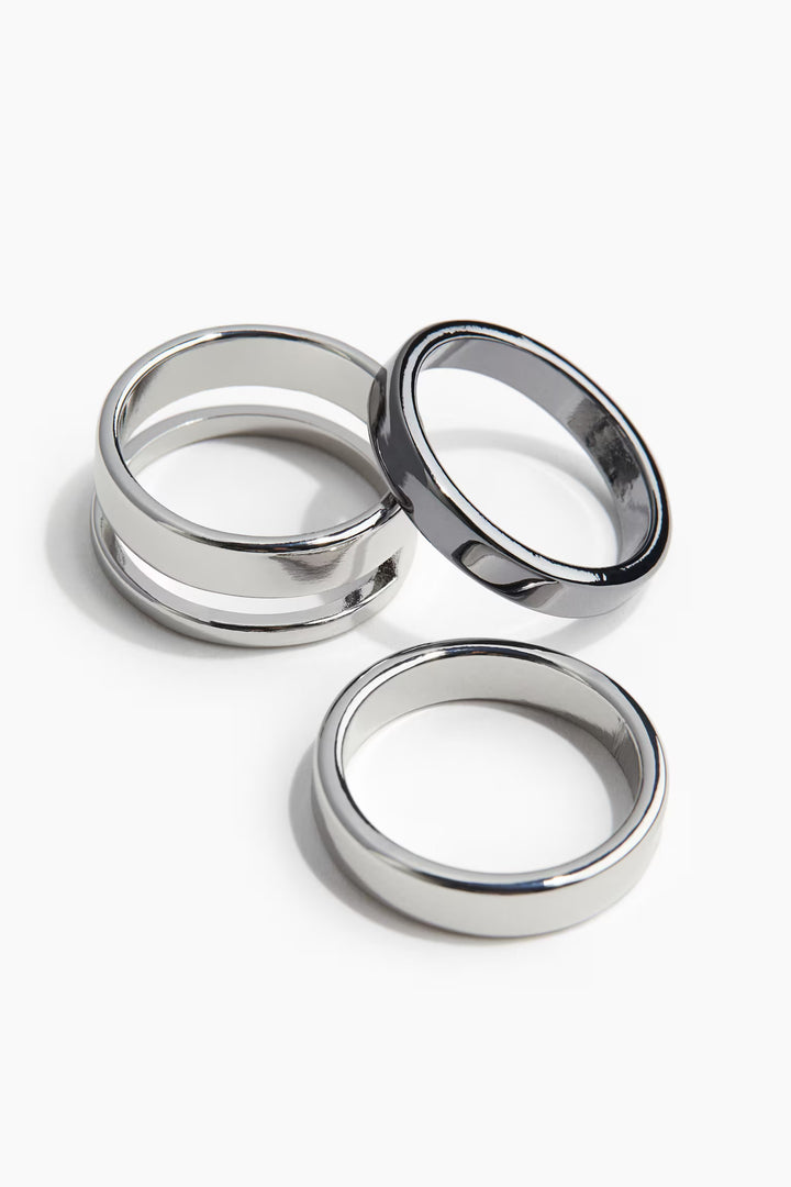 H&M 3-pack Rings
