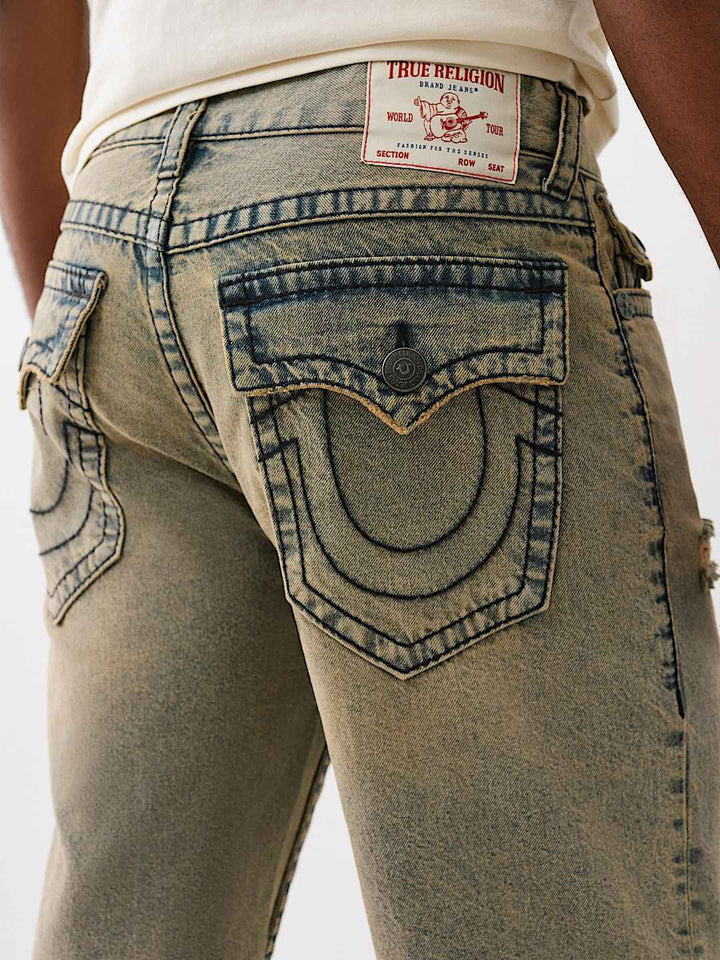 TRUE RELIGION BOBBY BIG T DISTRESSED SHORT