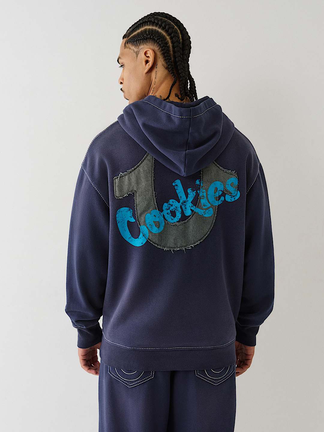 True Religion TRUE RELIGION X COOKIES APPLIQUÉ HOODIE