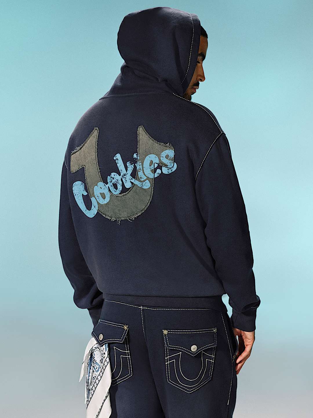 True Religion TRUE RELIGION X COOKIES APPLIQUÉ HOODIE