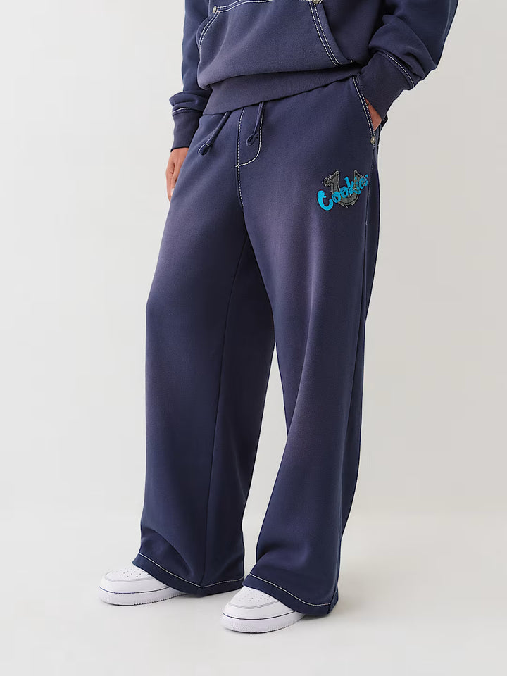 TRUE RELIGION X COOKIES APPLIQUÉ RELAXED SWEATPANT