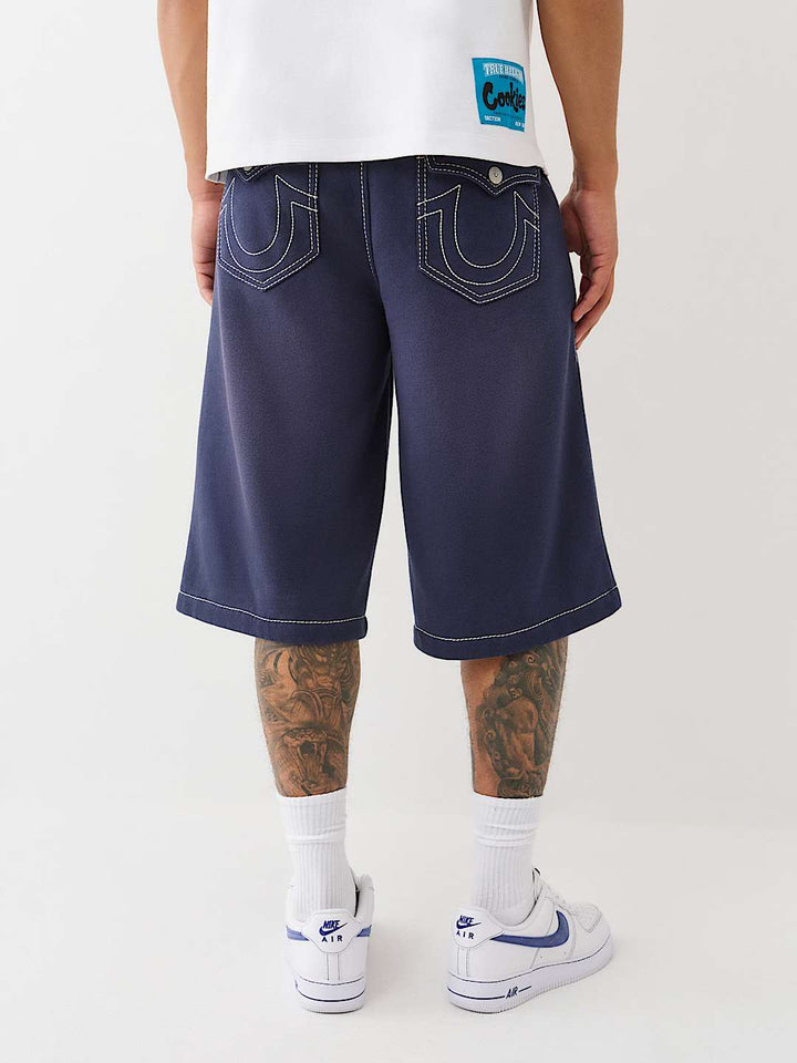 True Religion TRUE RELIGION X COOKIES APPLIQUÉ LONG SWEAT SHORT