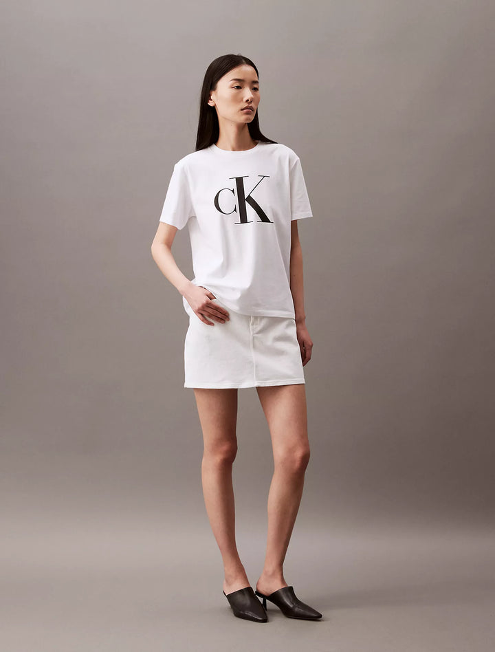 Calvin Klein Monogram Logo Crewneck T-Shirt
