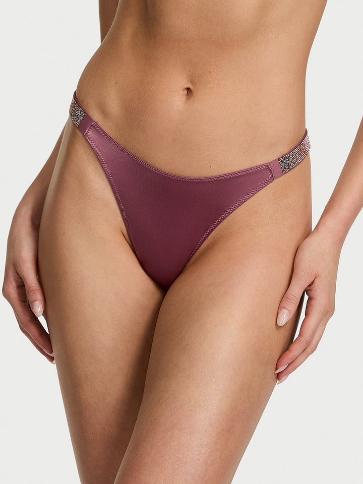 Victoria's Secret Very Sexy Scattered Shine Strap Smooth Thong Panty