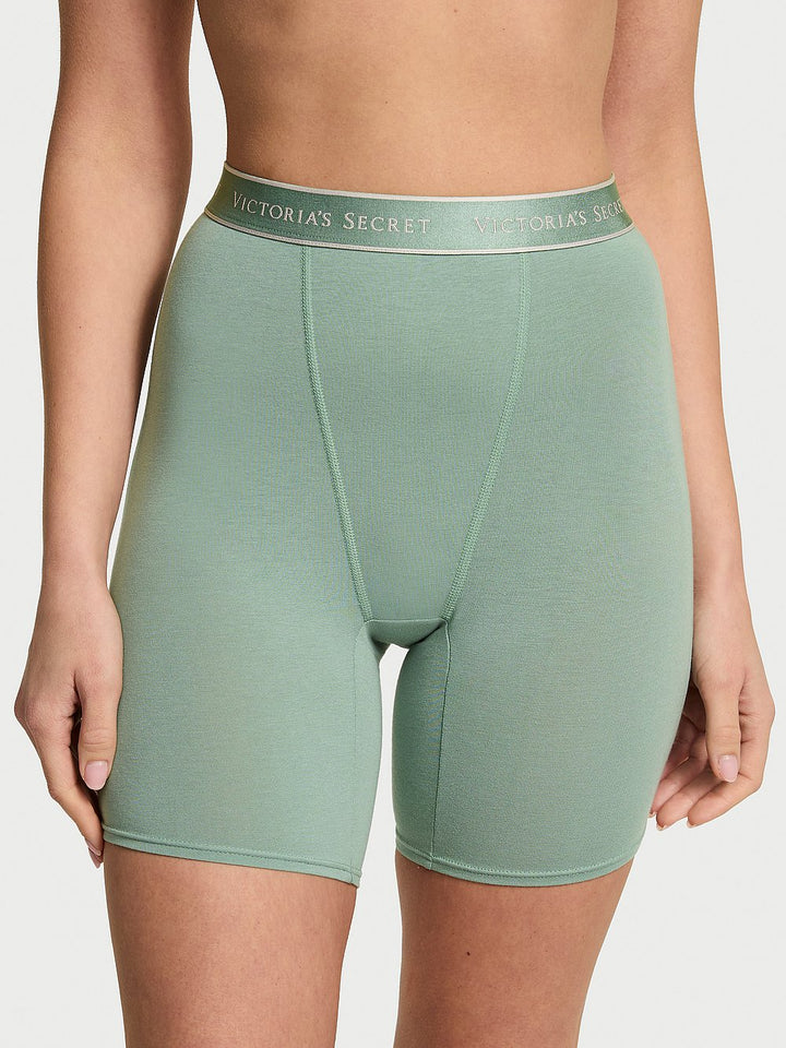 Victoria's Secret Cotton Logo Cotton High-Waist Boxer Brief