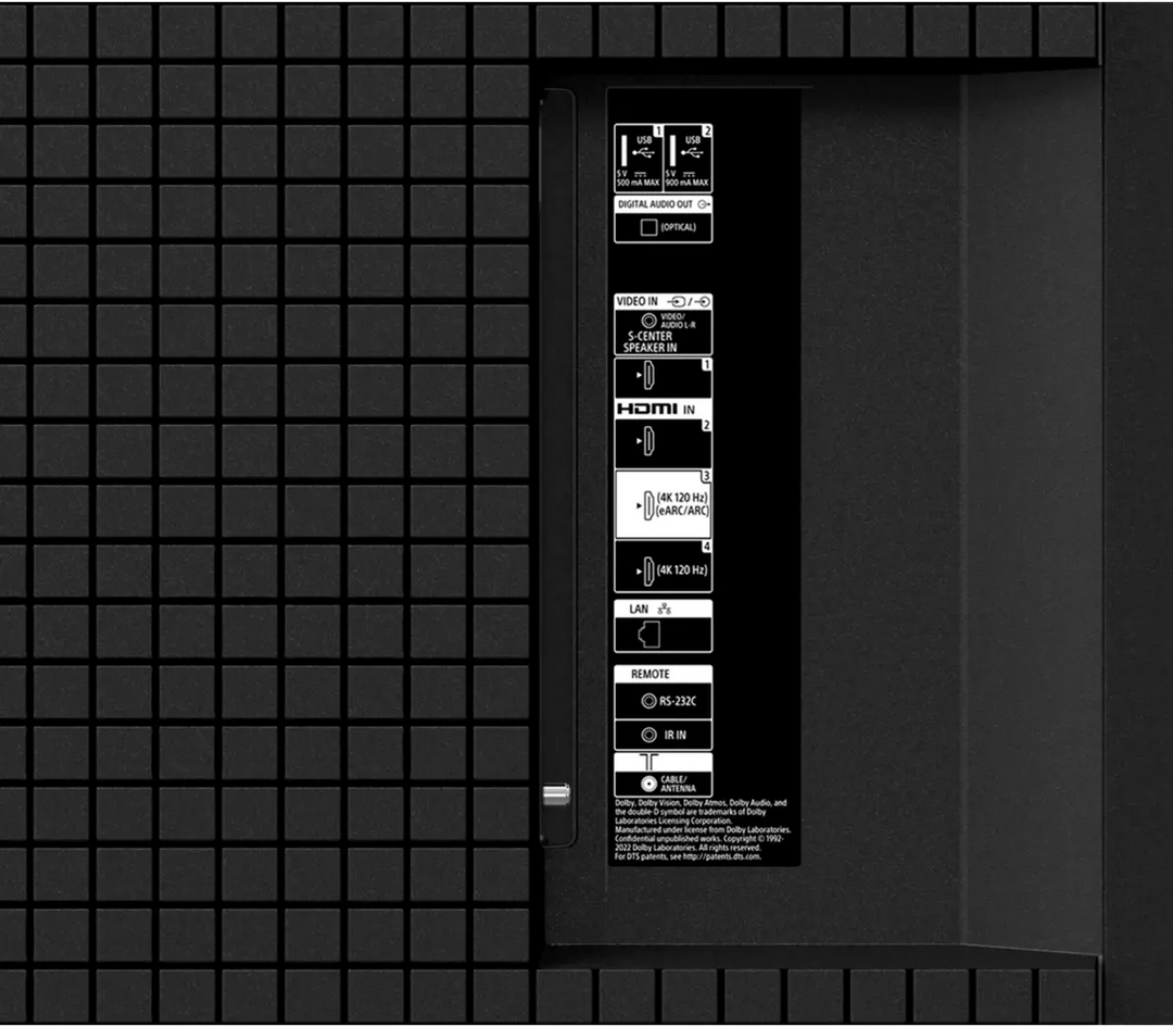 Sony BRAVIA XR 98” Class X90L Full Array LED 4K HDR Google TV (2023)