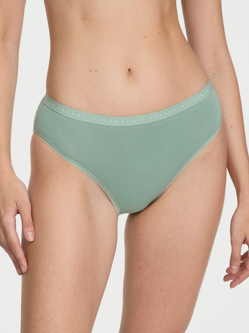 Victoria's Secret Stretch Cotton High-Leg Brief Panty