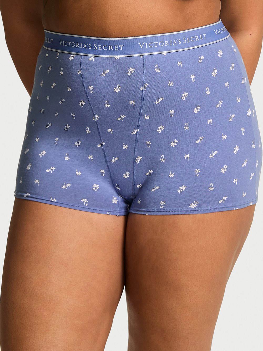 Victoria's Secret Cotton Logo Cotton High-Waist Boyshort Panty