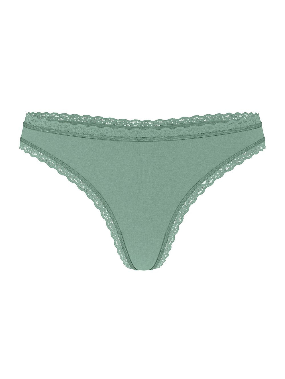 Victoria's Secret The Lacie Cotton Lace-Waist Thong