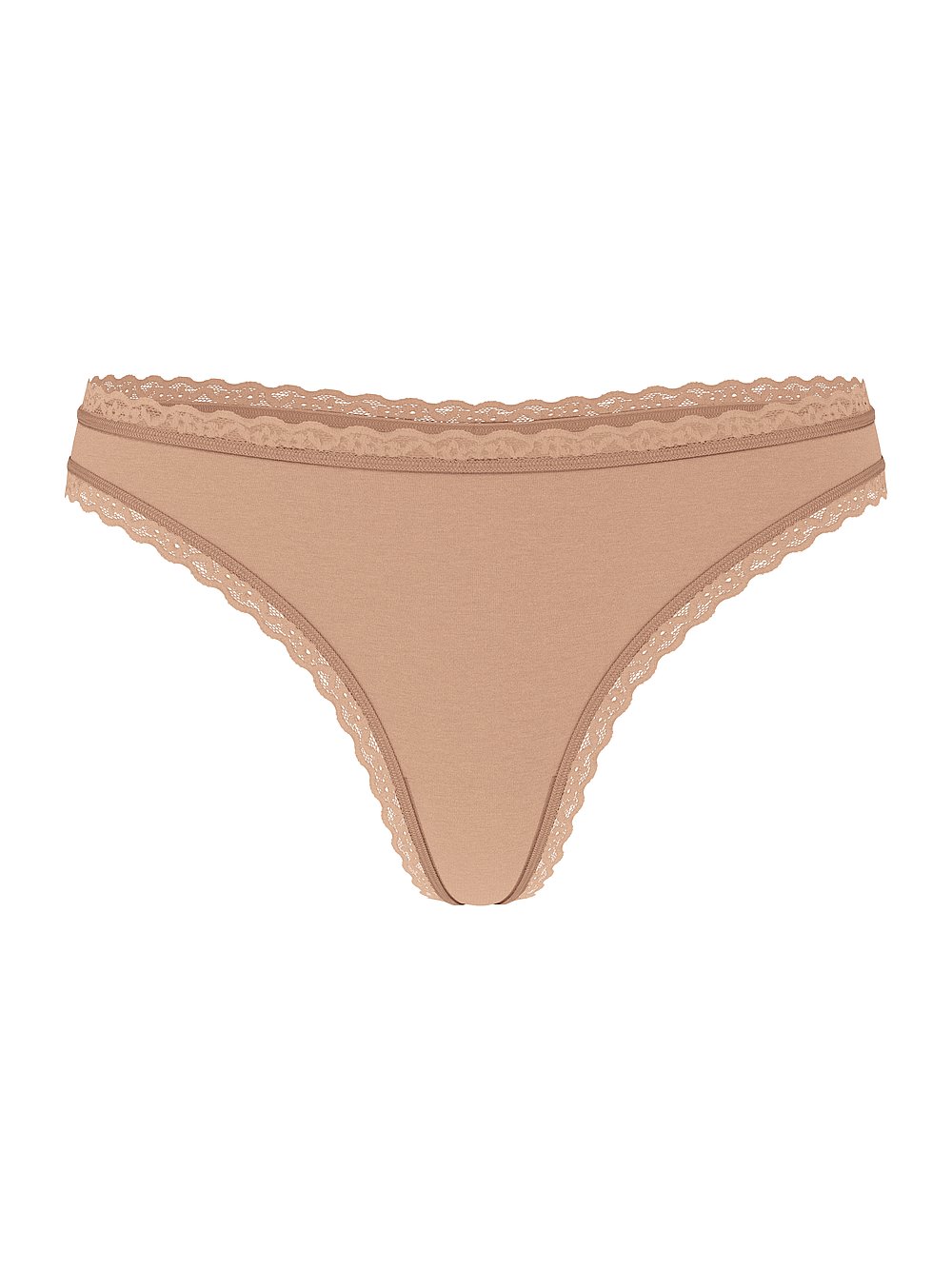 Victoria's Secret The Lacie Cotton Lace-Waist Thong