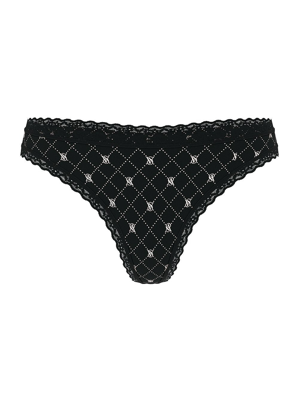 Victoria's Secret The Lacie Cotton Lace-Waist Thong