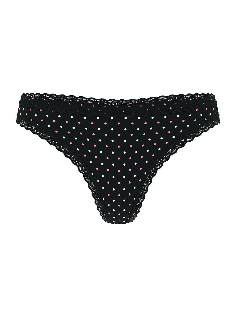 Victoria's Secret The Lacie Cotton Lace-Waist Thong