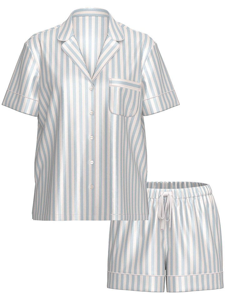 Victoria's Secret Glazed Satin Long Pajama Set
