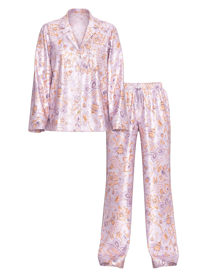 Victoria's Secret Glazed Satin Long Pajama Set