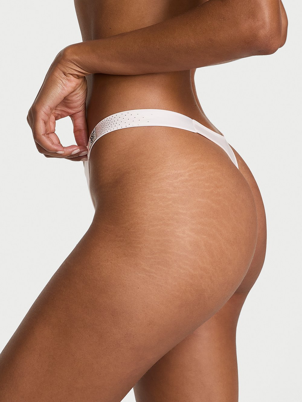 Victoria's Secret Very Sexy Scattered Shine Strap Smooth Thong Panty