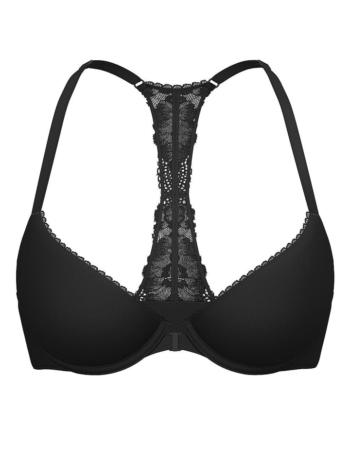 Victoria's Secret Body by Victoria Lightly Lined Lace Racerback Demi Bra