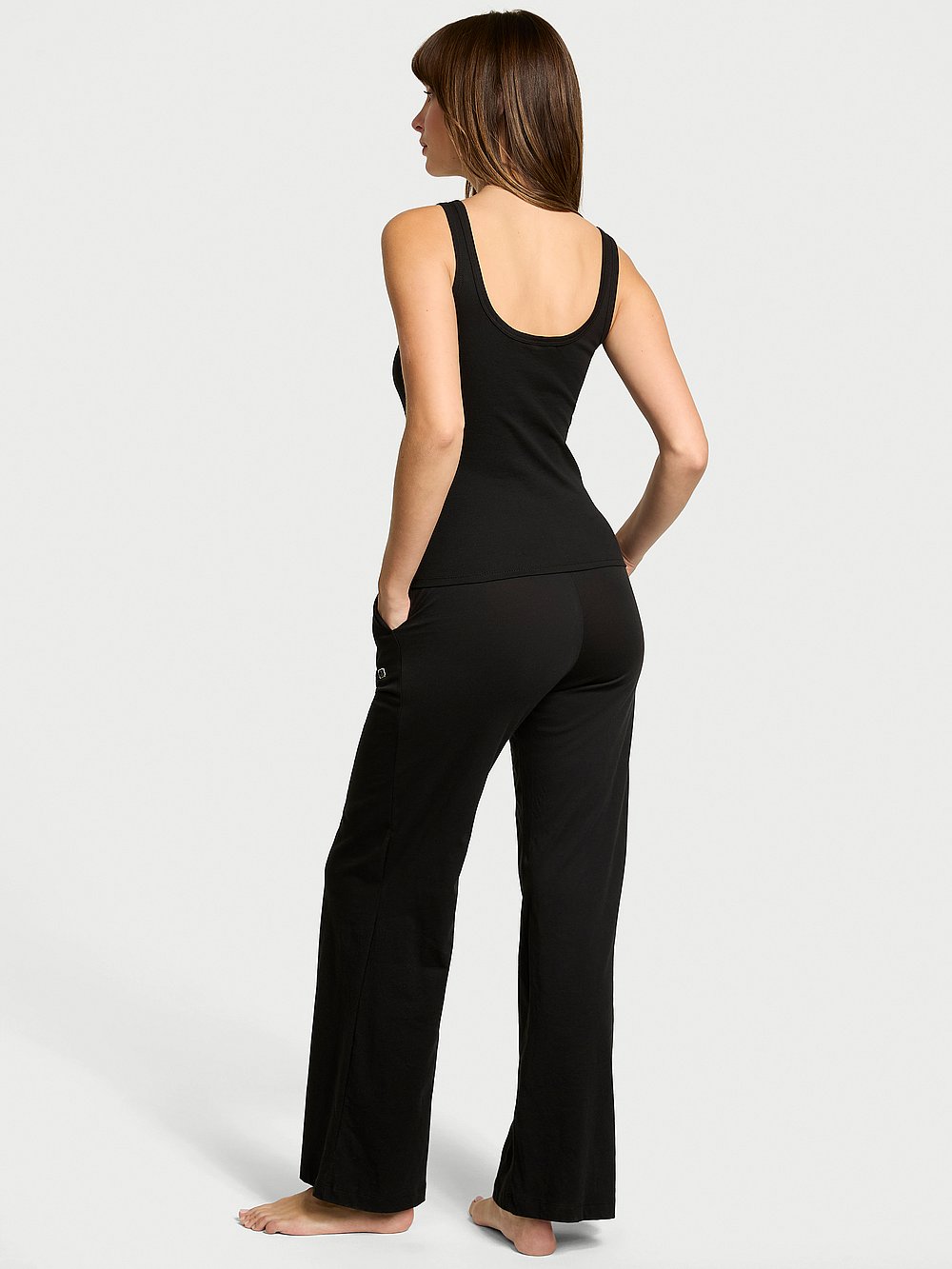 Victoria's Secret 100% Cotton Tank & Pants Pajama Set