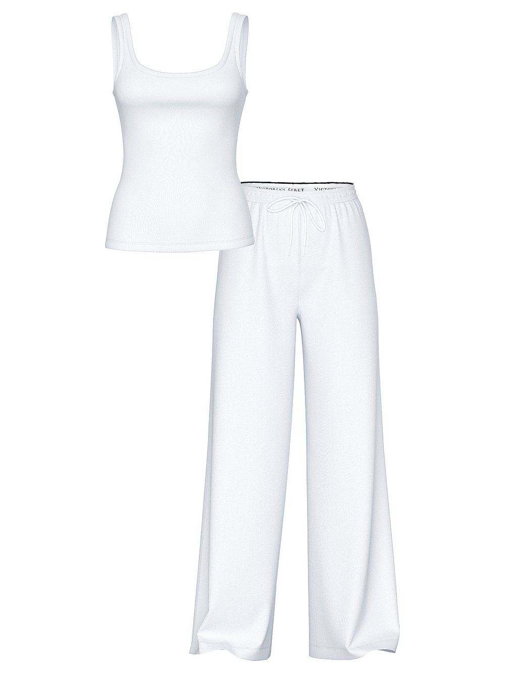 Victoria's Secret 100% Cotton Tank & Pants Pajama Set