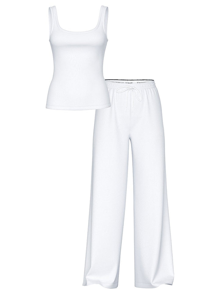 Victoria's Secret 100% Cotton Tank & Pants Pajama Set