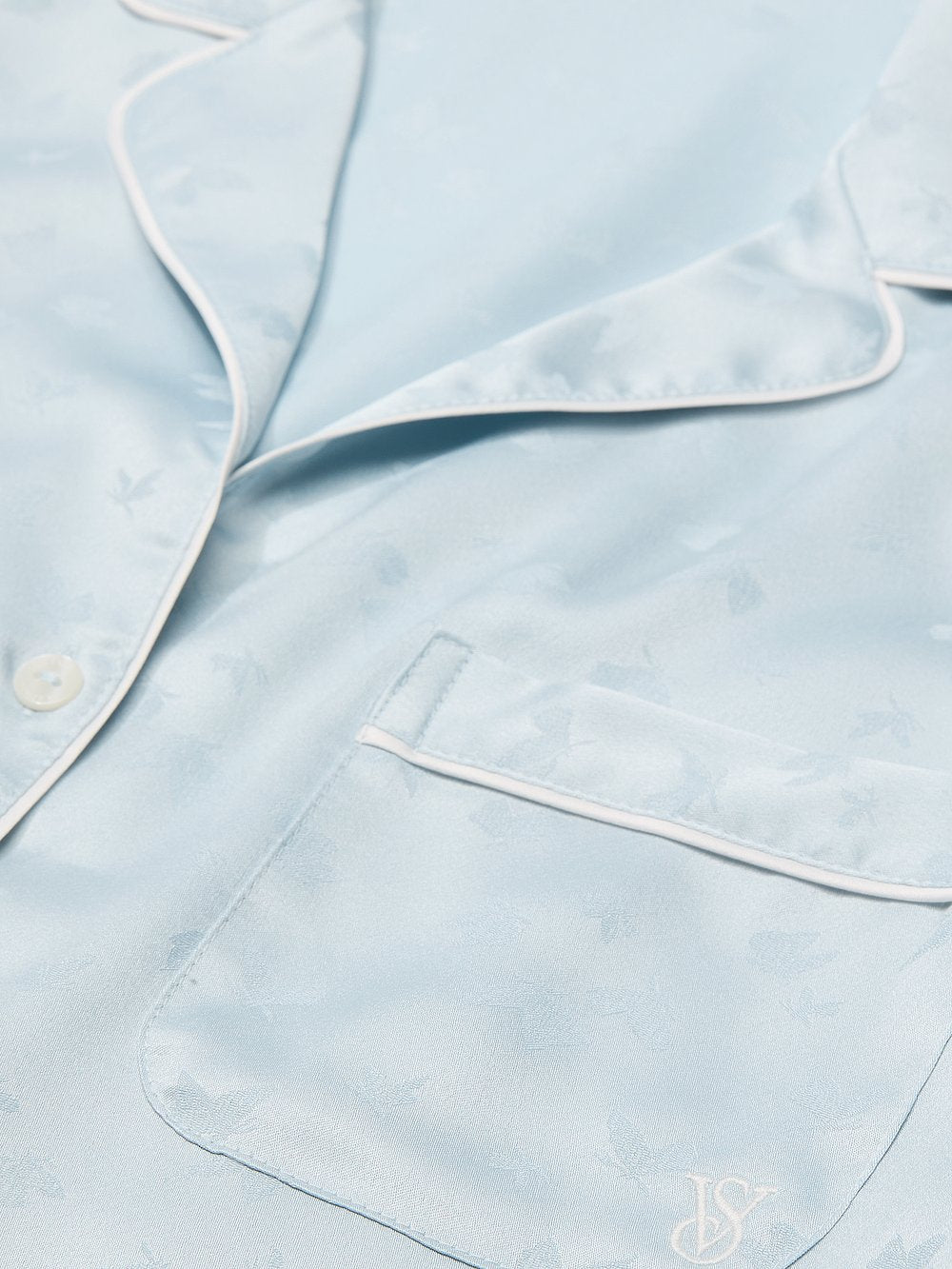 Victoria's Secret Glazed Satin Long Pajama Set